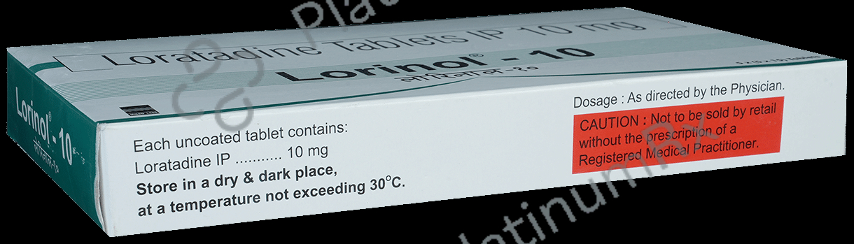 Lorinol 10mg Tablet 15s