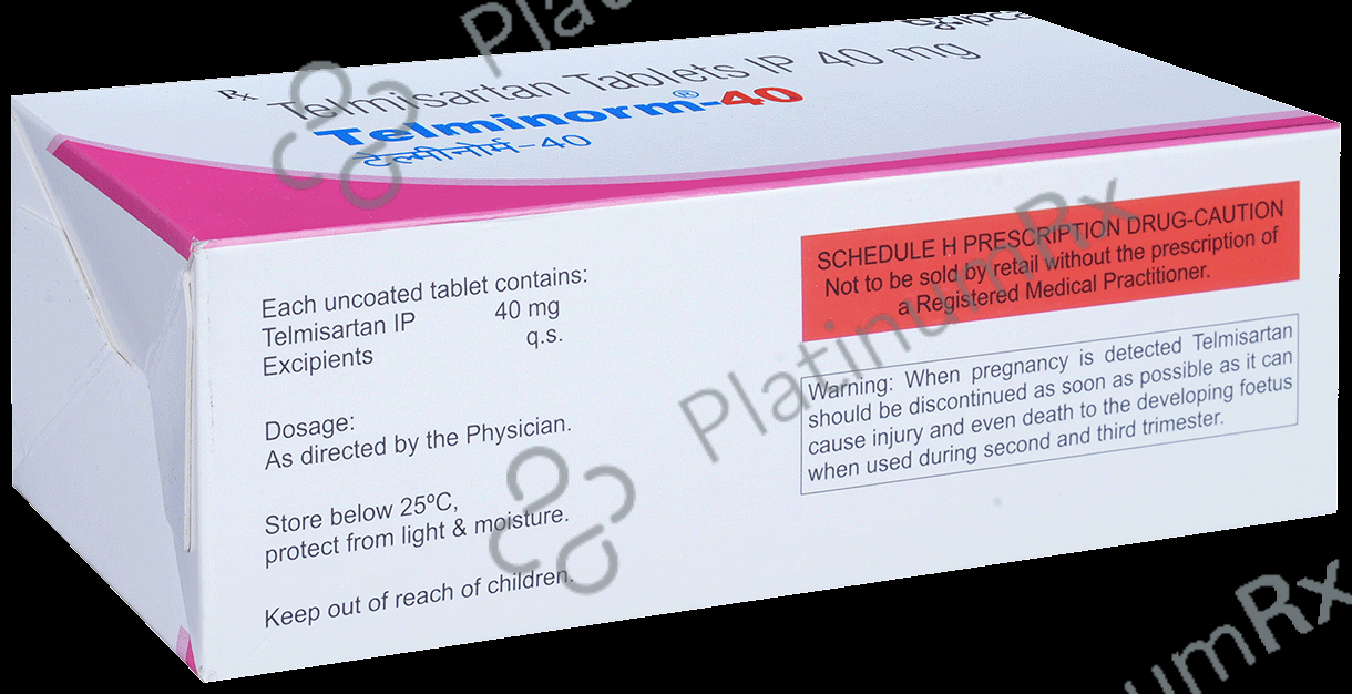Telminorm 40mg Tablet 10s