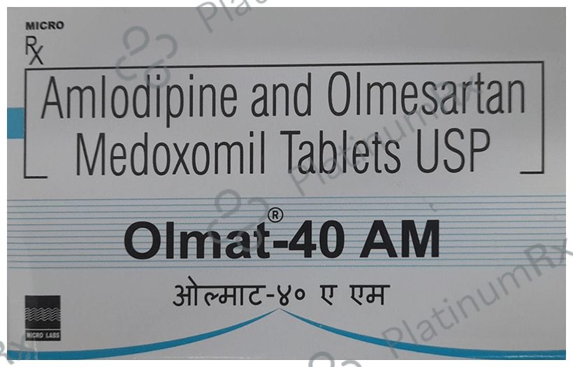 Olmat 40 AM 5/40mg Tablet 15s