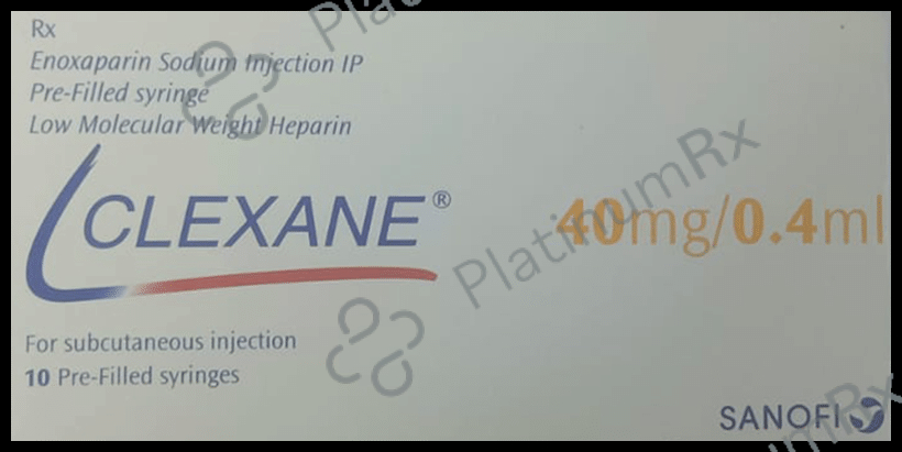 Clexane 40mg Injection (0.4ml Each) 2