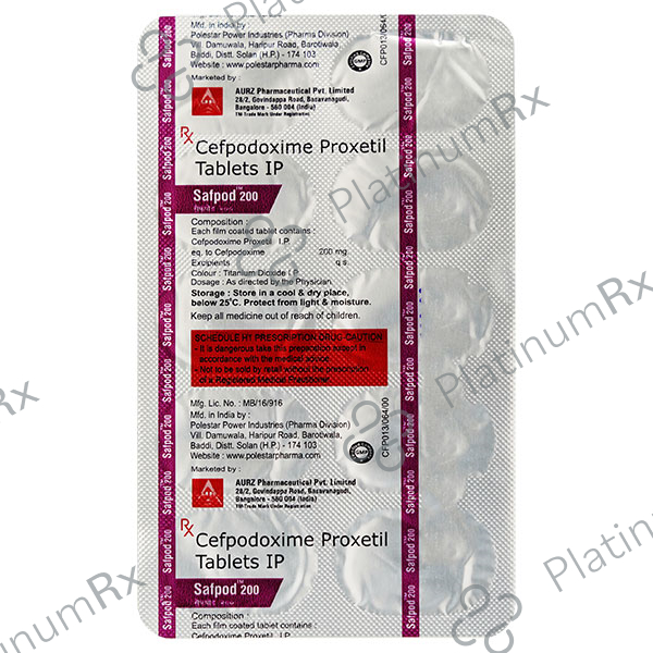 Safpod 200mg Tablet 10s