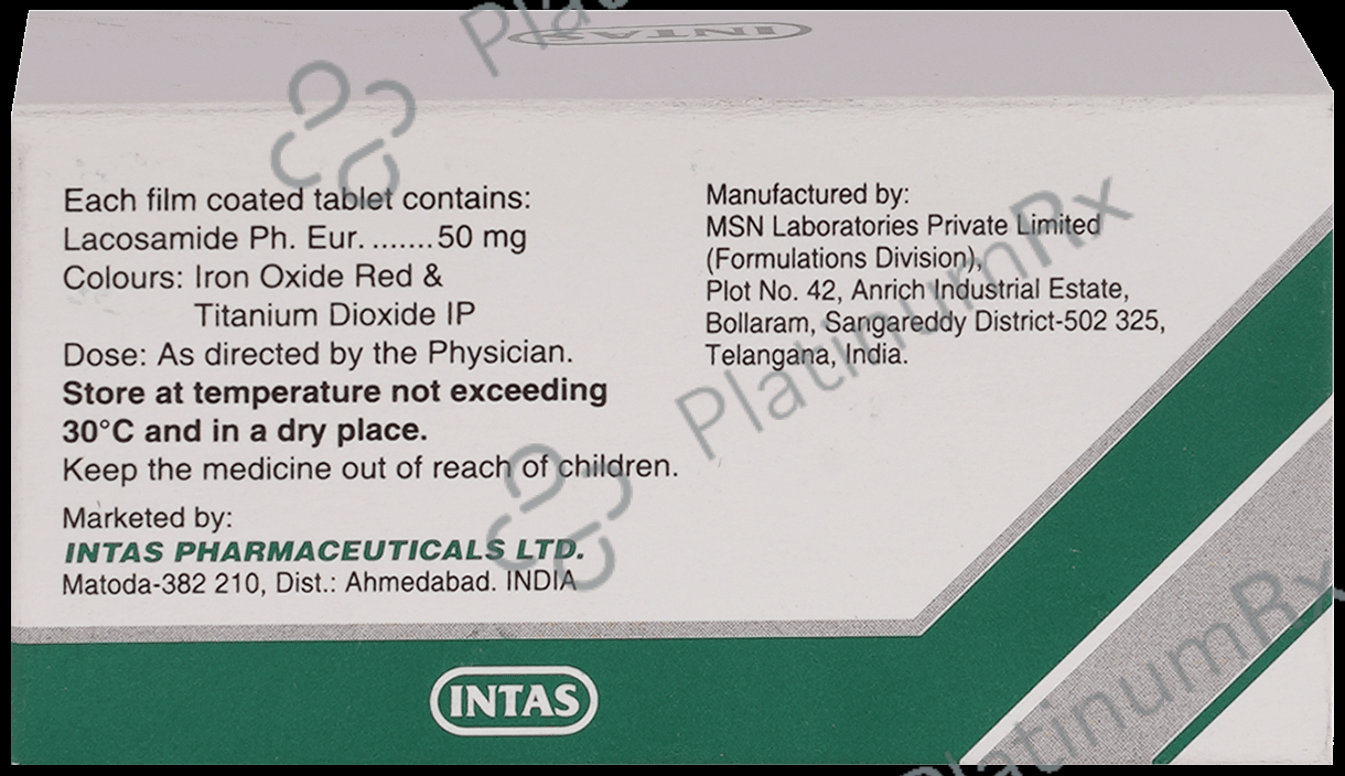 Lacotide 50mg Tablet 10s
