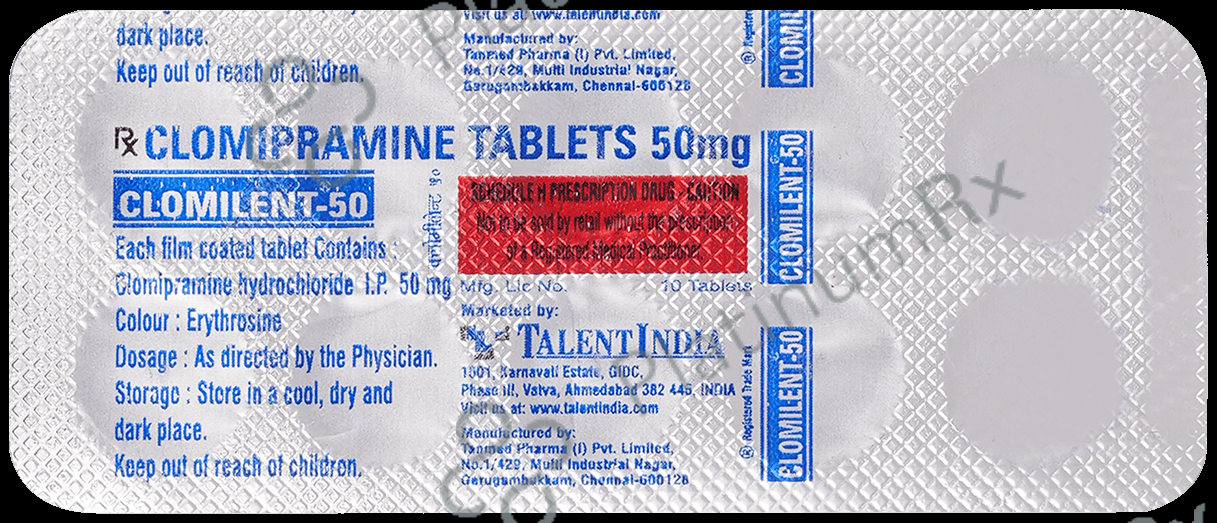 Clomilent 50mg Tablet