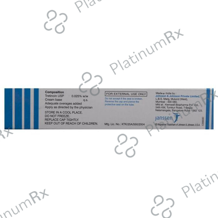 Retino-A 0.025% Cream