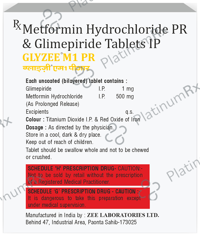 Glyzee M1 PR Tablet 10 Tablet PR