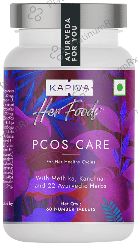 Kapiva Her Foods PCOS Care Tablet