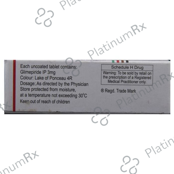Glyree 3mg Tablet 10s