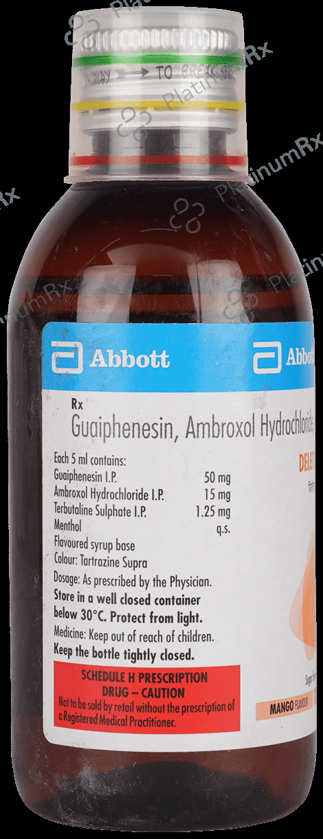 Deletus-BX Cough Expectorant