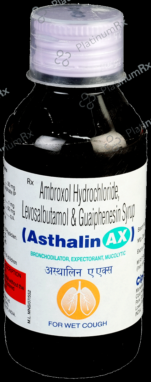 Asthalin AX Syrup 100ml