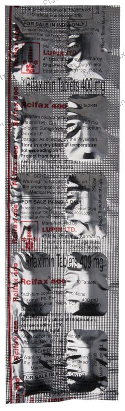 Rcifax 400mg Tablet 10s