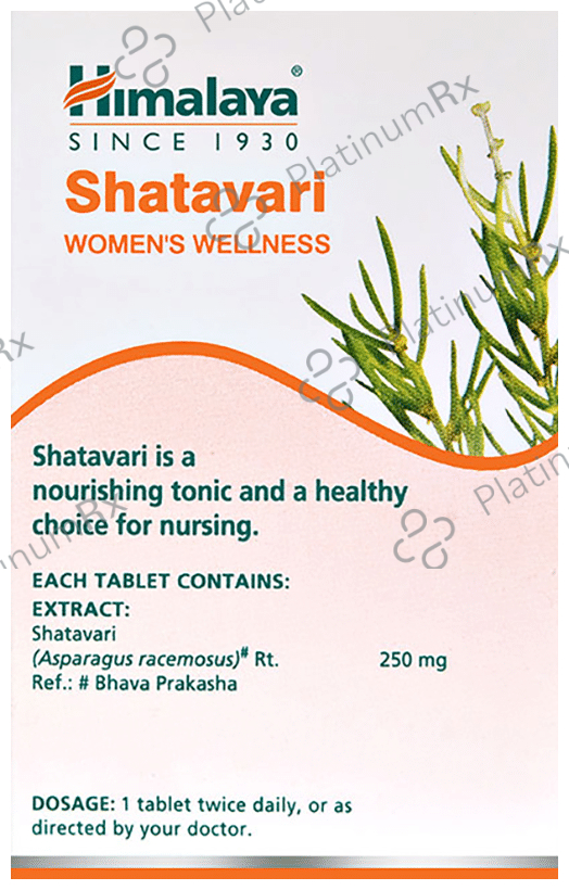 Himalaya Pure Herbs Shatavari 250mg Tablet 60s