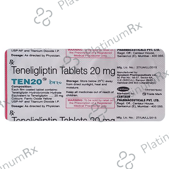 Ten20 20mg Tablet 10s