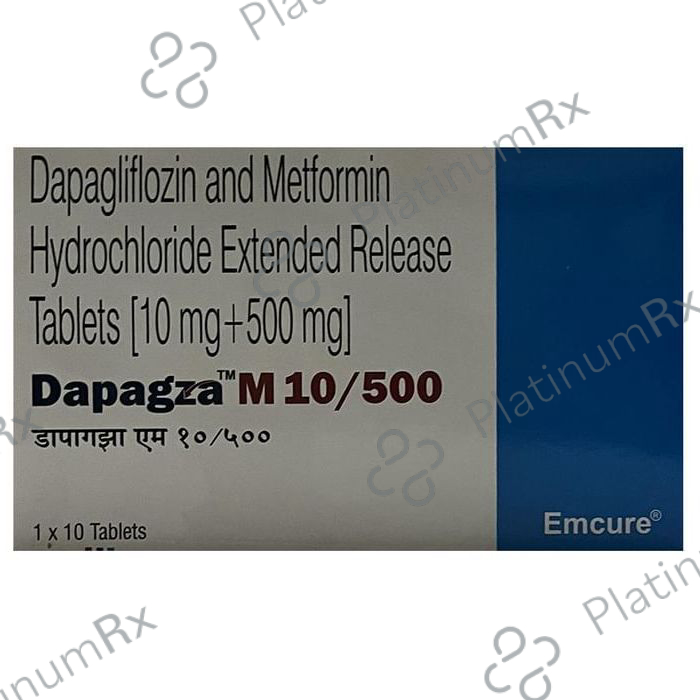 Dapagza M 10/500 Tablet