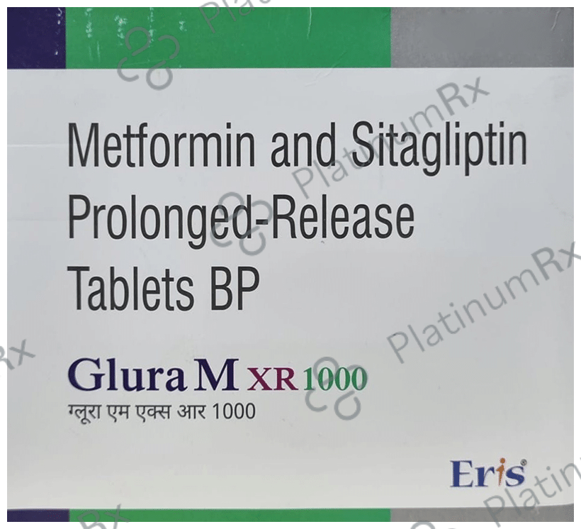 Glura M XR 1000/50mg Tablet 15s