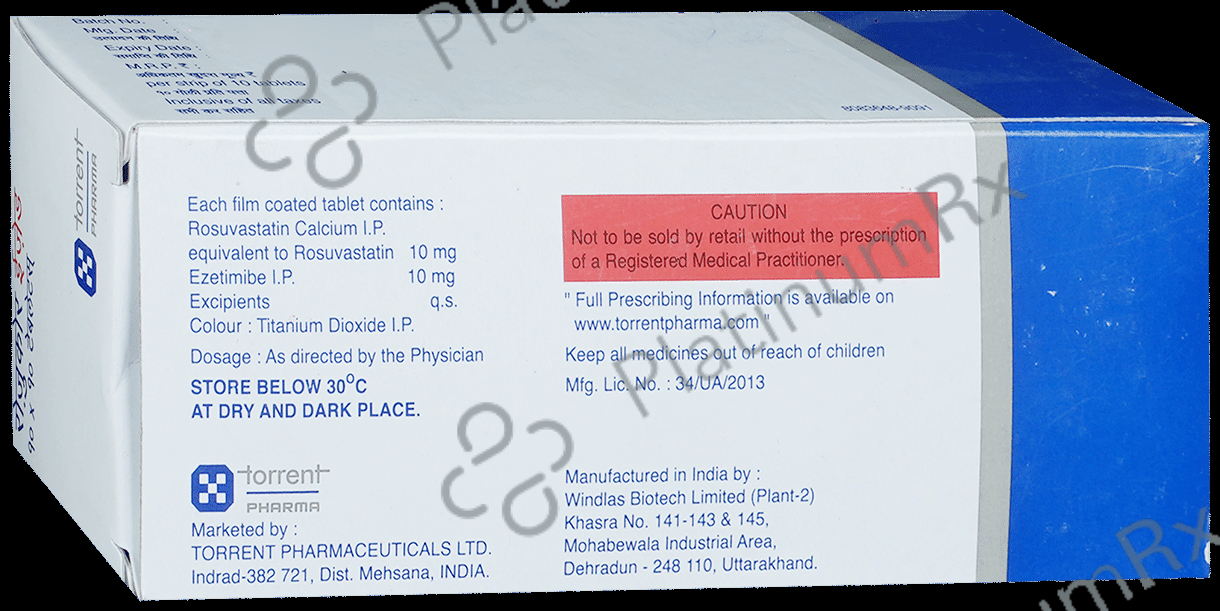 Rozucor EZ 10/10mg Tablet 10s