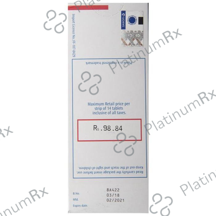 Plavix 75mg Tablet 14s