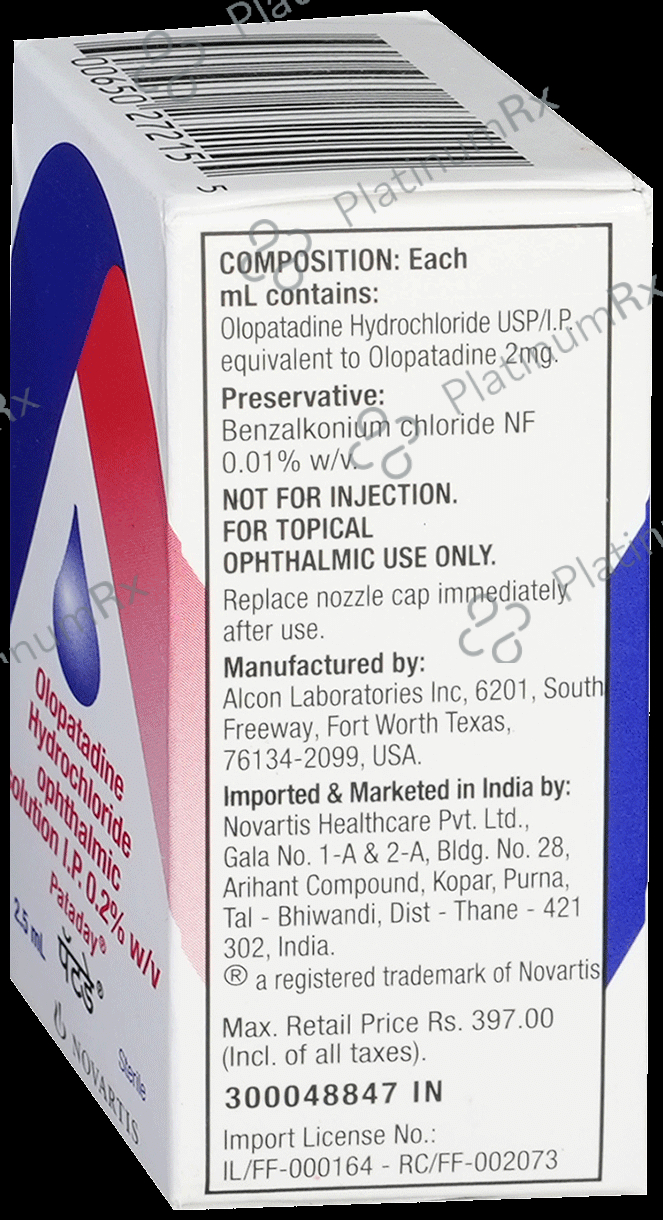 Pataday 0.2% Ophthalmic Solution