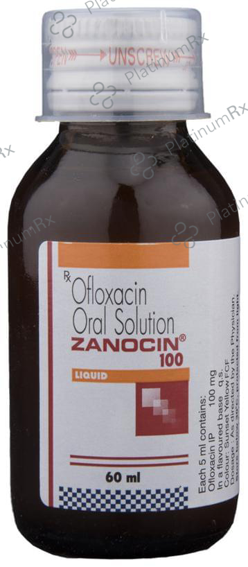 Zanocin 100mg Liquid 60ml