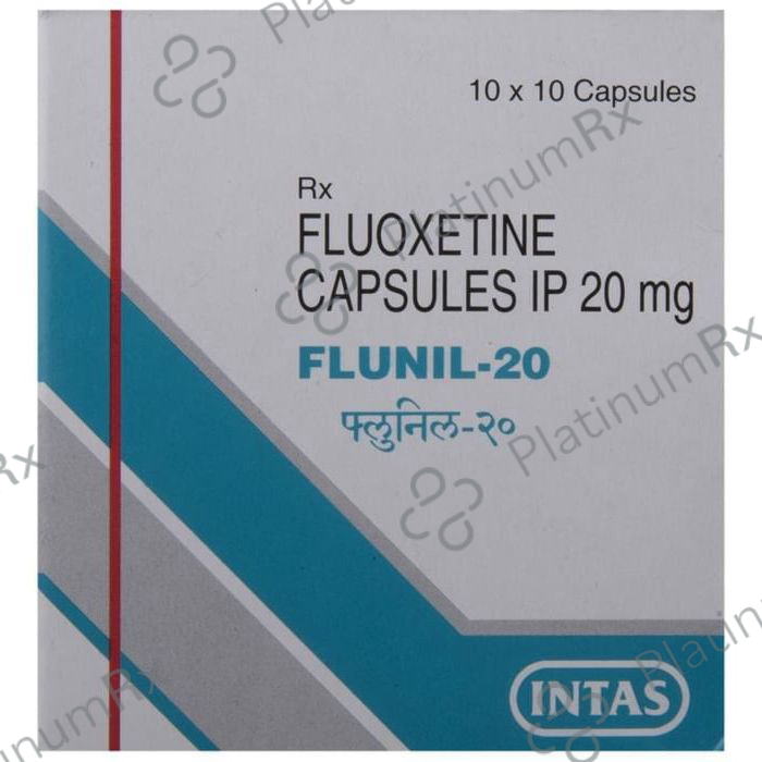 Flunil 20mg Capsule 10s