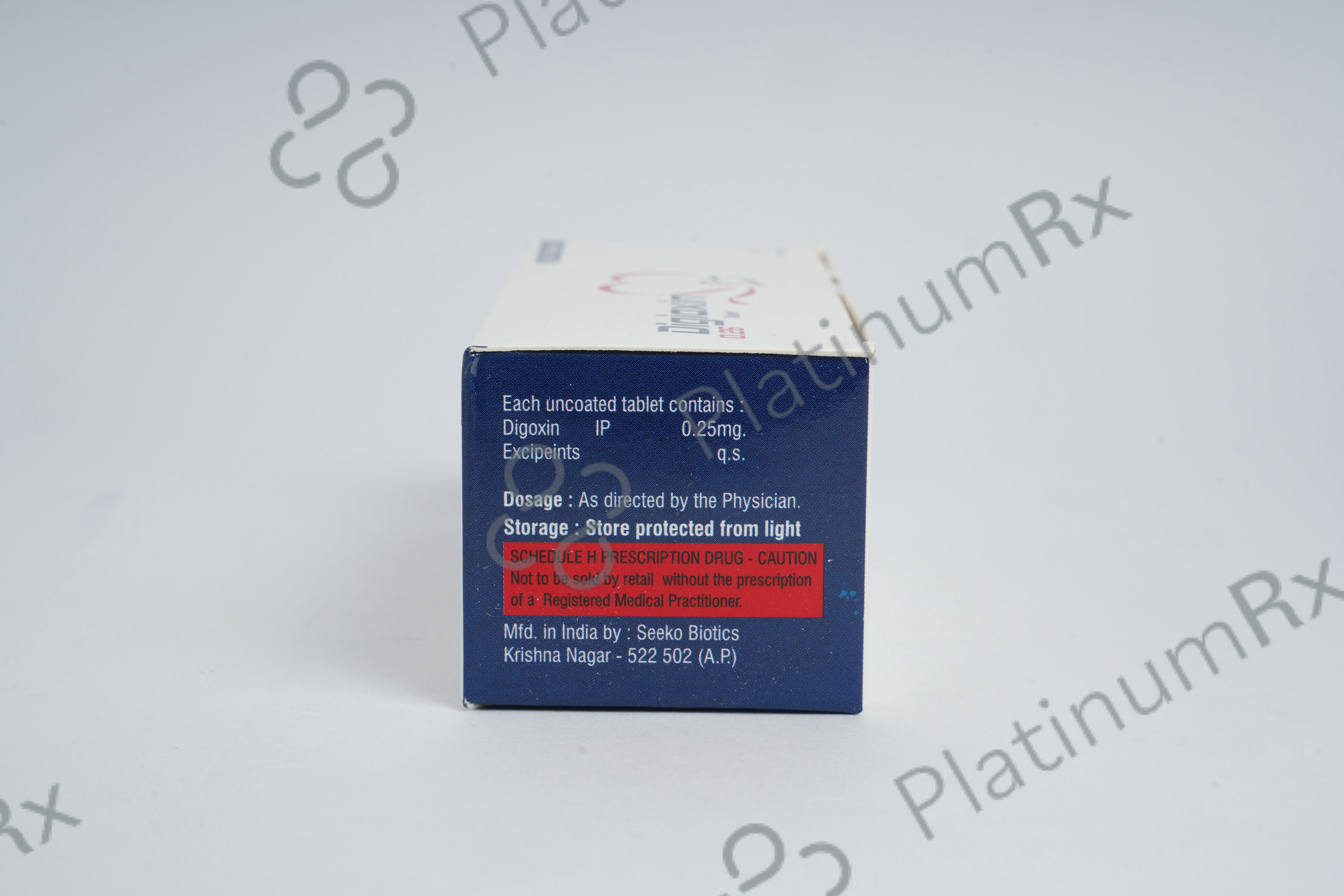 Digioxin 0.25mg Tablet 10s