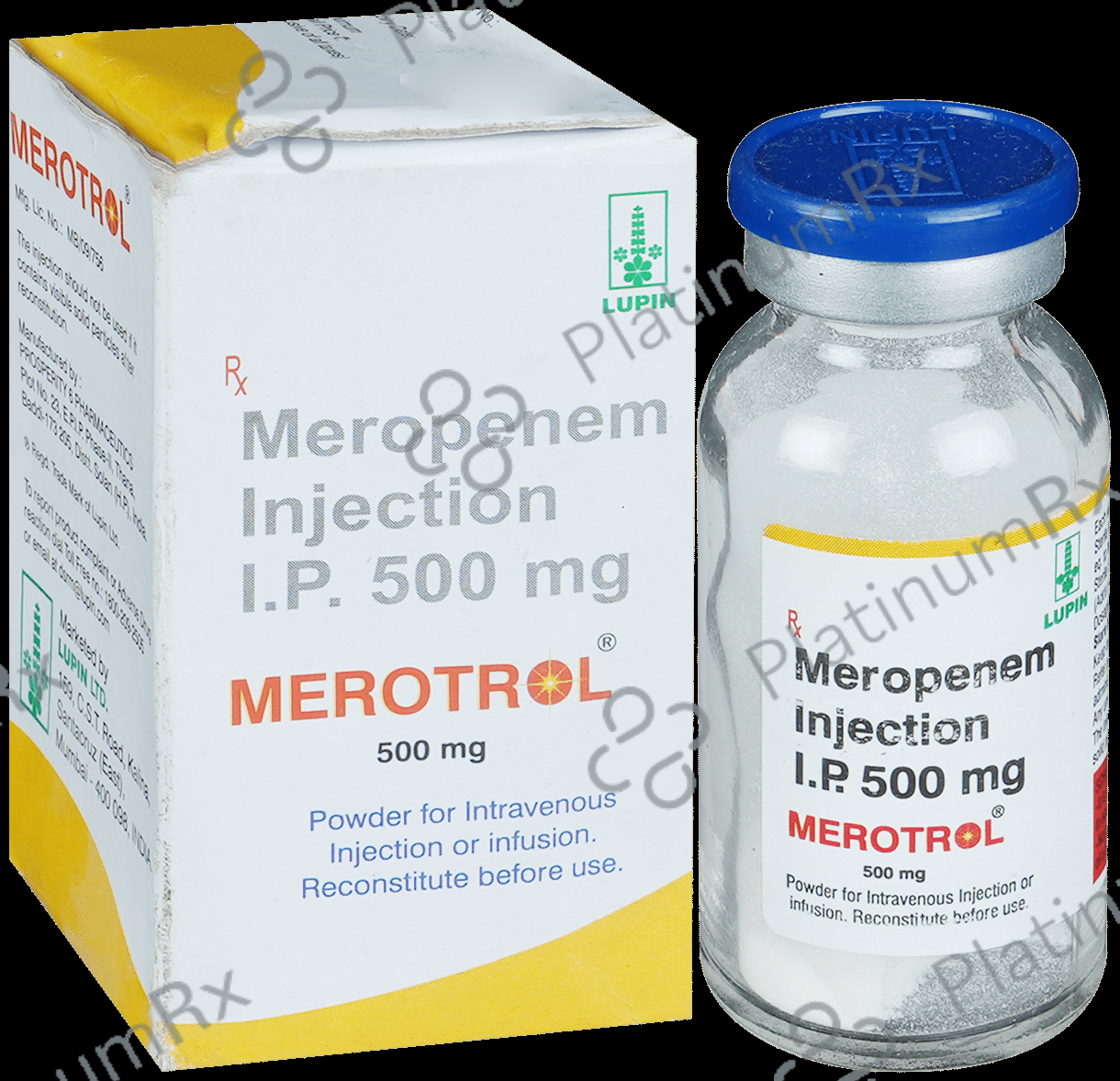 Merotrol 500mg Injection 1s