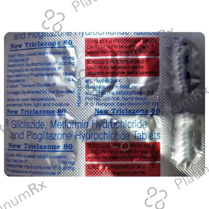 New Triclazone 80 Tablet 10s