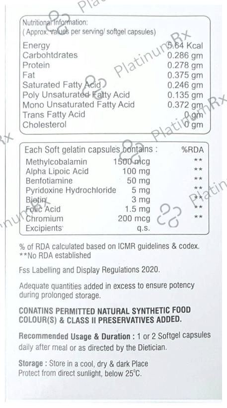 Cobastart Softgel Capsule