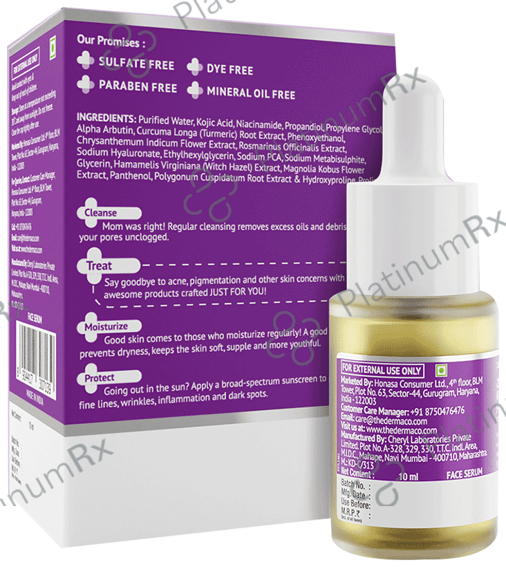 The Derma Co 2% Kojic Acid Face Serum 10 ml