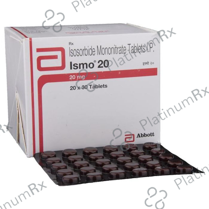 Ismo 20mg Tablet 30s