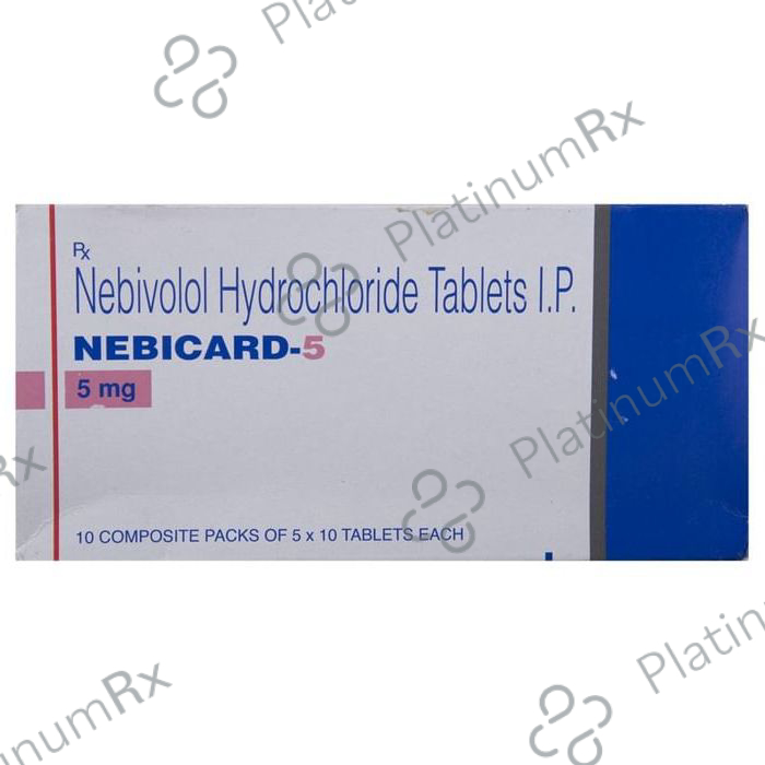 Nebicard 5mg Tablet 10s