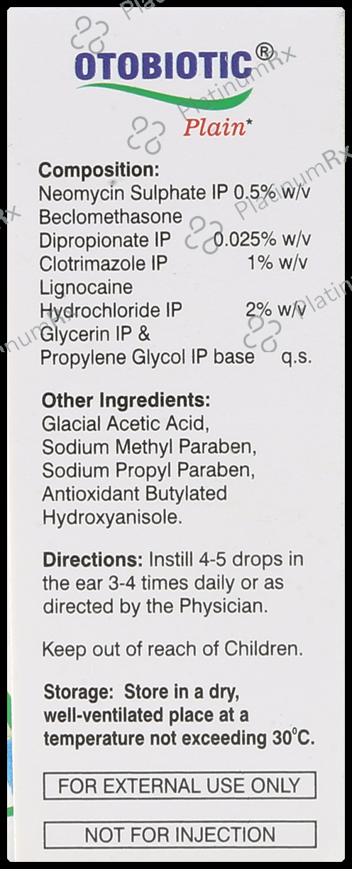 Otobiotic Plain Ear Drop
