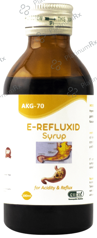 Excel AKG 70 E-Refluxid Syrup