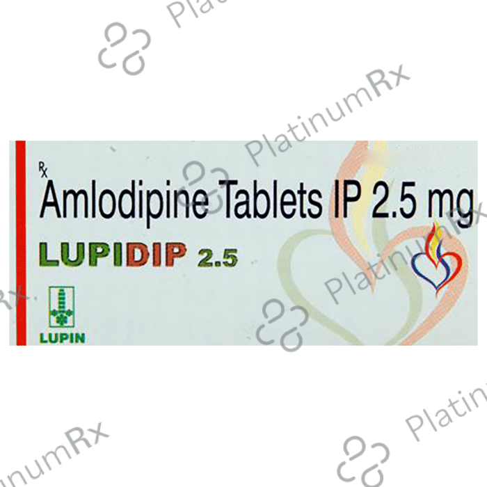 Lupidip 2.5mg Tablet 10s