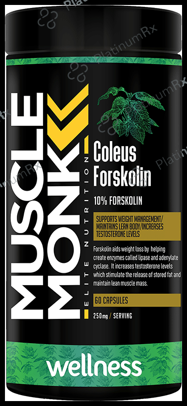 Muscle Monk Coleus Forskolin Capsule