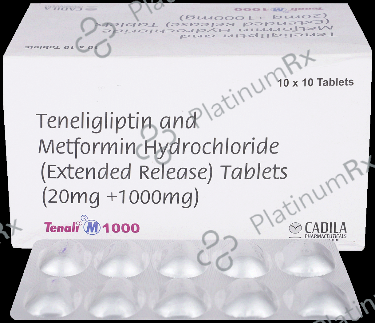 Tenali M 1000/20mg Tablet ER 10s