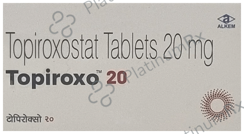 Topiroxo 20mg Tablet 10s
