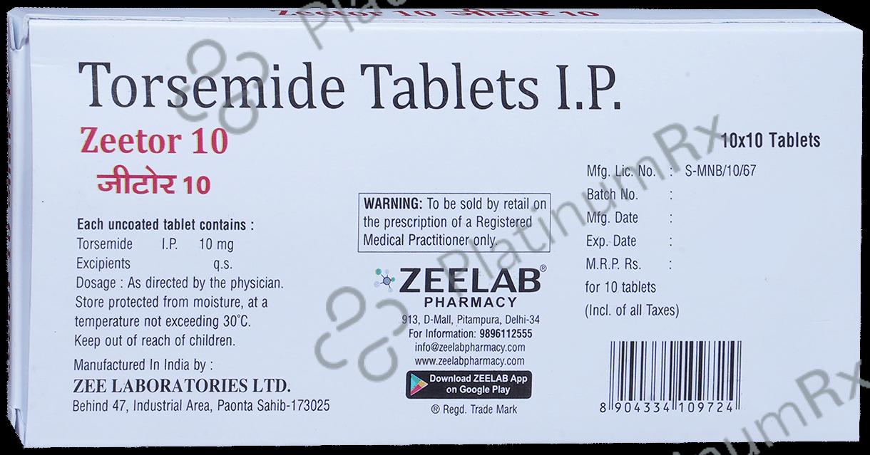 Zeetor 10 Tablet