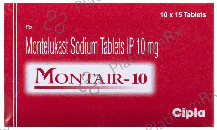Montair 10mg Tablet 15s