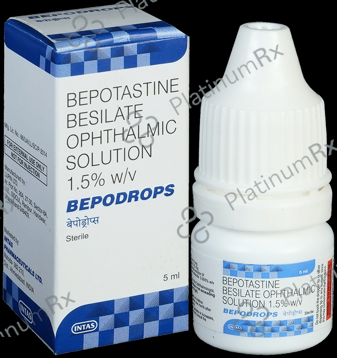 Bepodrops Ophthalmic Solution 5ml