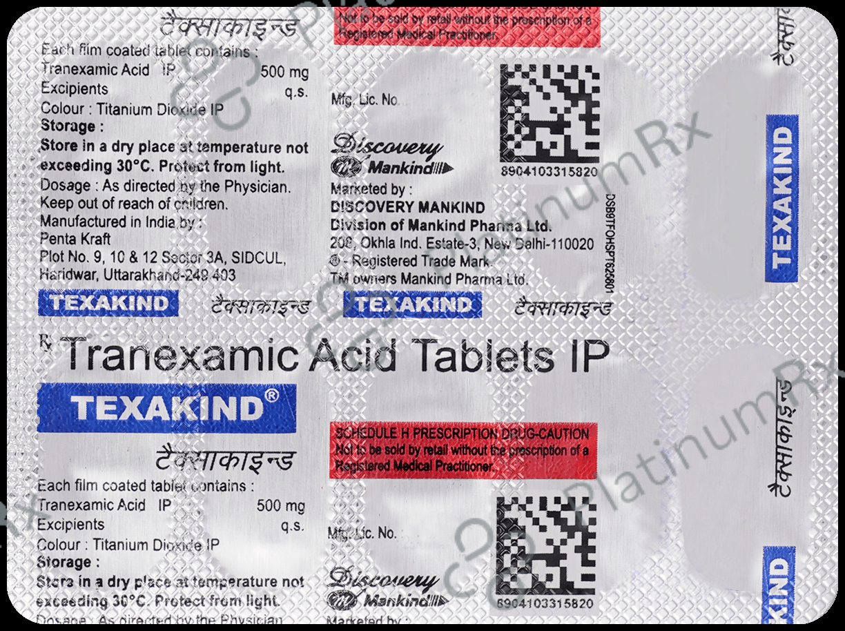 Texakind 500mg Tablet 10s