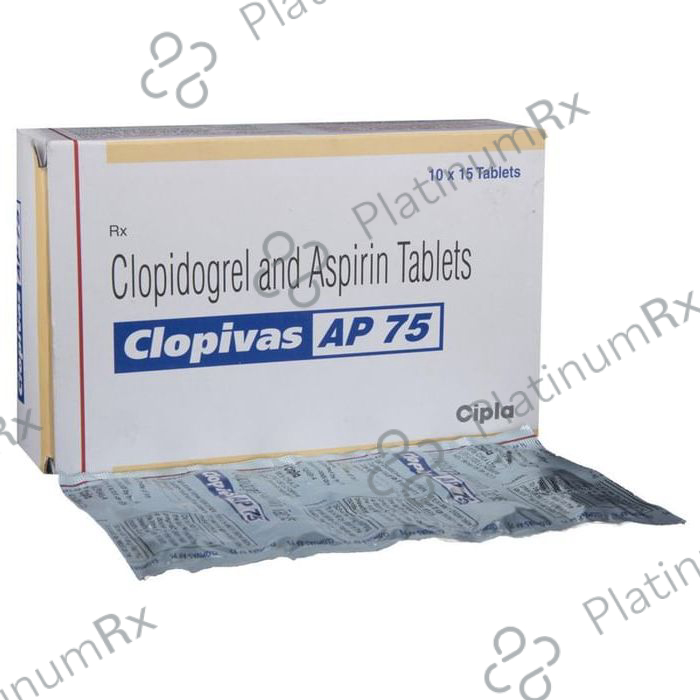 Clopivas AP 75/75mg Tablet 15s
