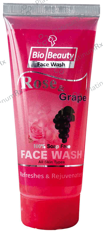 Bio Beauty Face Wash Rose & Grape 150 ml