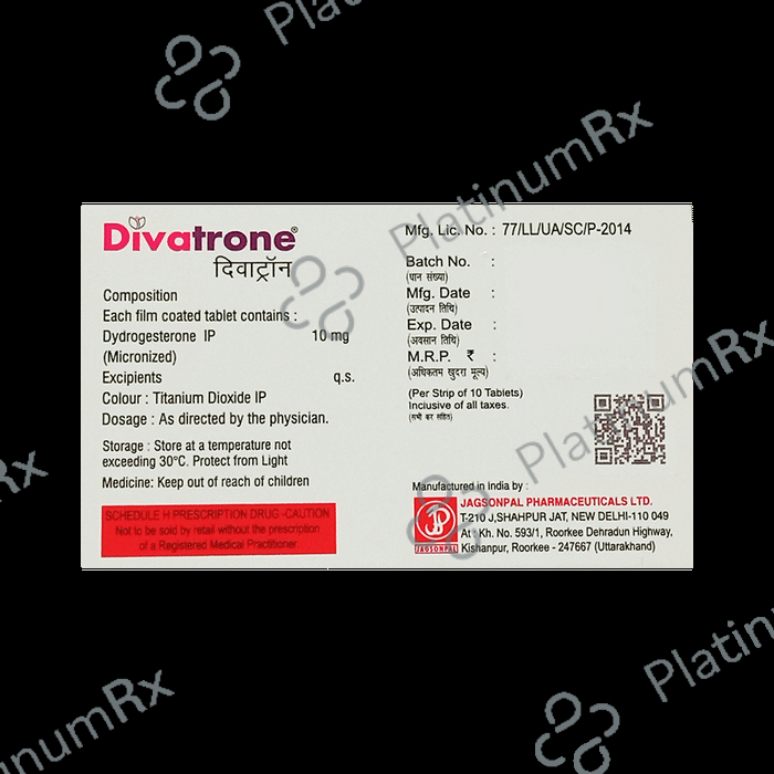 Divatrone 10mg Tablet 10s