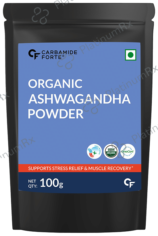Carbamide Forte Certified Organic Ashwagandha Powder
