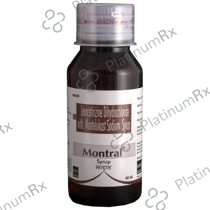 Montral 2.5/4mg Syrup 60ml
