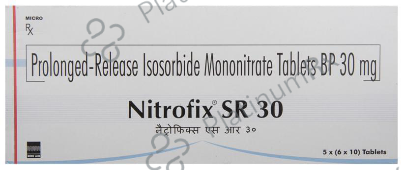 Nitrofix SR 30mg Tablet 10s