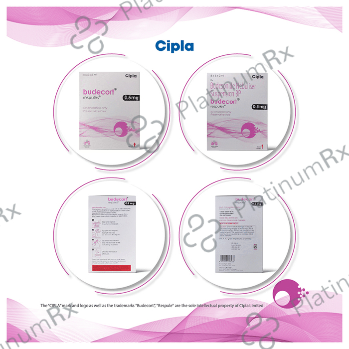 Budecort 0.5mg 2ml Respule 5s