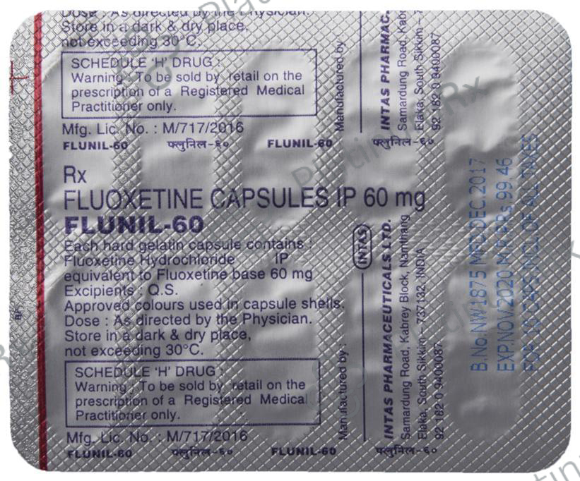 Flunil 60mg Capsule 10s