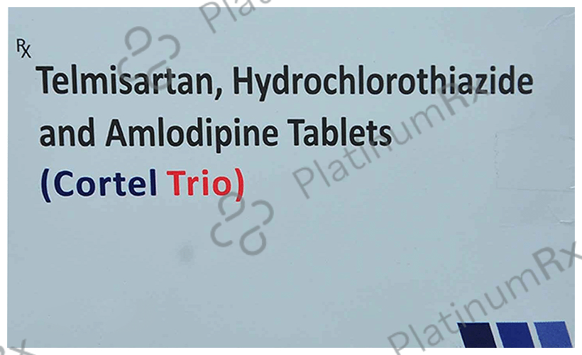 Cortel Trio 5/12.5/40mg Tablet 15s