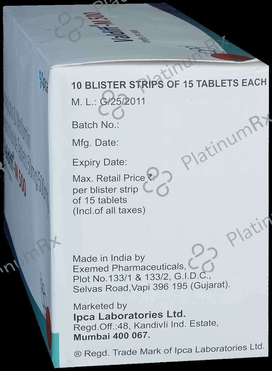 Valdiff M 500/50mg Tablet 15s